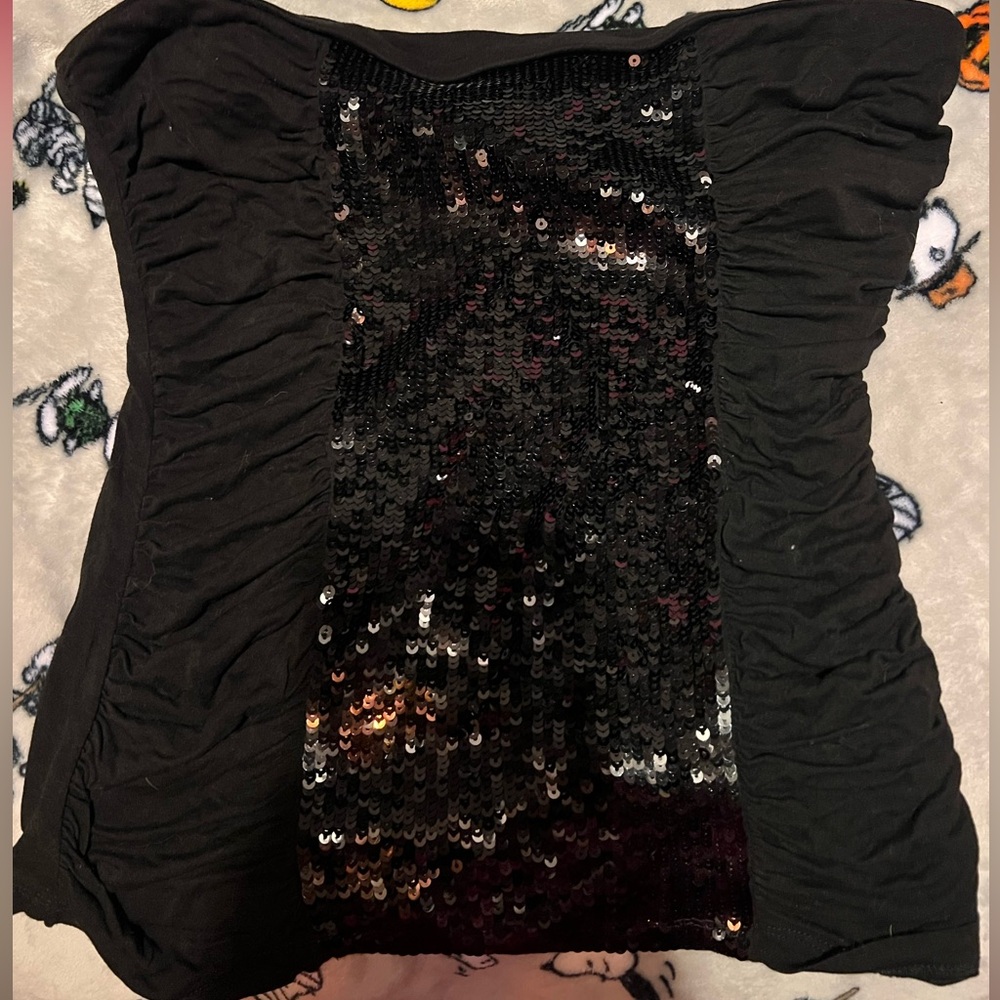 2B Bebe rhinestone tube tops bebe y2k - Picture 3 of 6